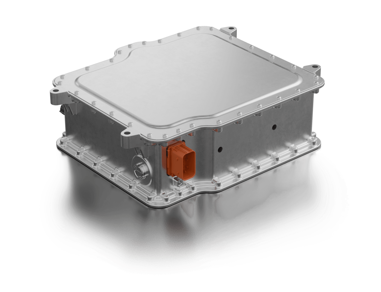 Elektrischer Nebenantrieb (ePTO) von Silver Atena als kompakte Hochvolt-Leistungselektronik für Nutzfahrzeuge.