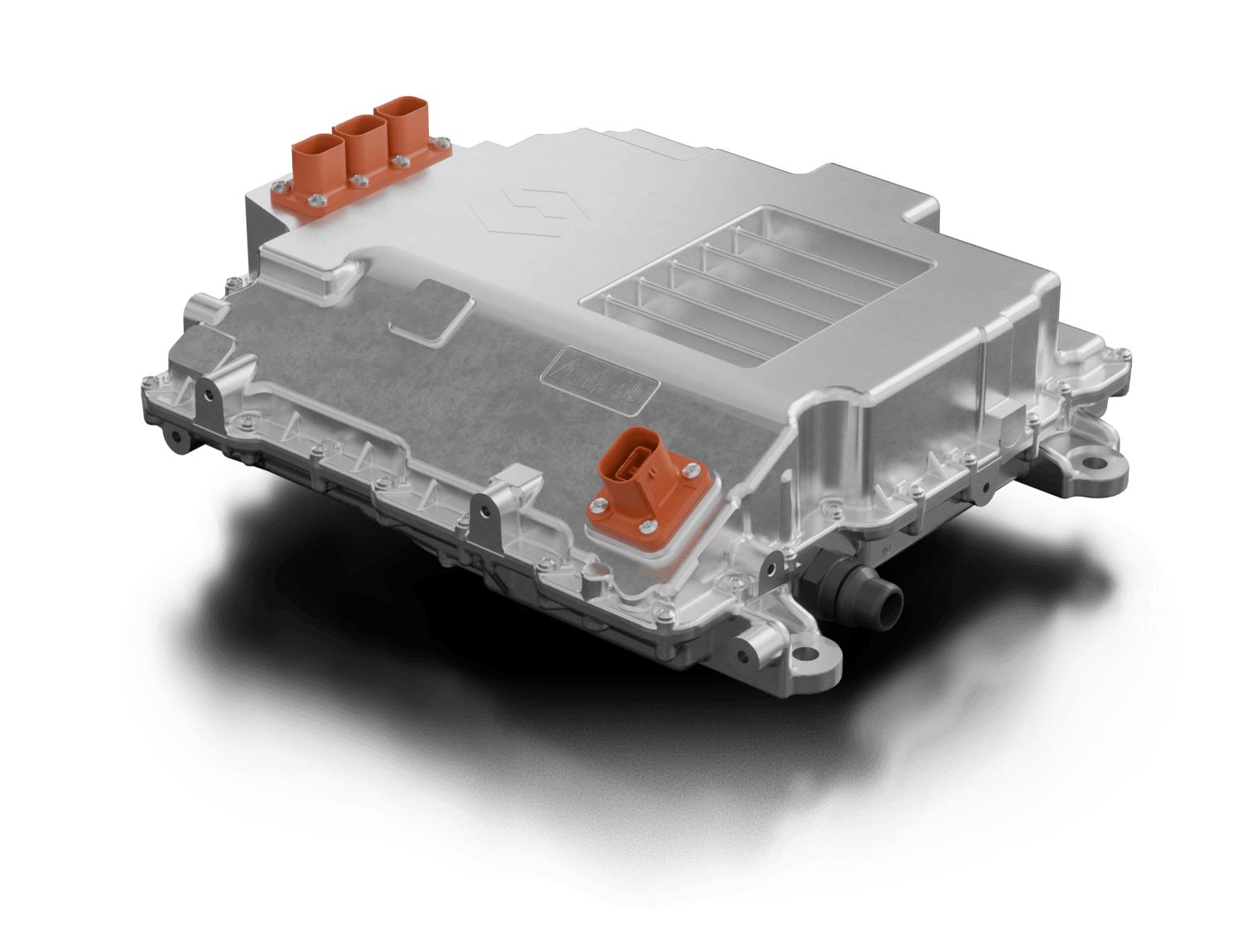 Hochvolt-Traktionsinverter von Silver Atena – effiziente Steuerung für 400-V- und 800-V-Elektroantriebe.